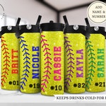 Softball Water Bottles