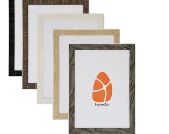 Shabby Chic Black White Grey Photo Picture Poster Frames Wooden Effect Wall Art Hanging Home Decor For Gifts A2 A3 A4 A5