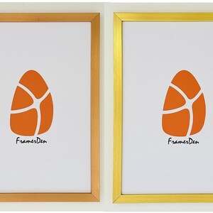 Modern Rainbow Colours Photo Frame Black White Grey Yellow Blue Orange Red Picture Poster Frames Wall Art Home Decor Gift A2 A3 A4 A5 Mount image 3