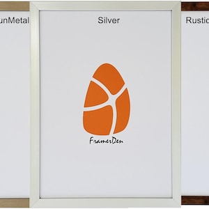Modern Rainbow Colours Photo Frame Black White Grey Yellow Blue Orange Red Picture Poster Frames Wall Art Home Decor Gift A2 A3 A4 A5 Mount image 8