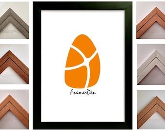 A1 A2 A3 A4 A5 Black White Oak Grey Golden Photo Picture Poster Frames Wooden Effect Wall Art Hanging Home Decor For Gifts