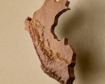 Escultura Topográfica del Perú