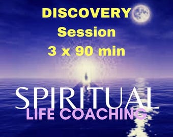 Spiritual Life Coaching Sessions – 3 x 90-Minute Self Discovery Package
