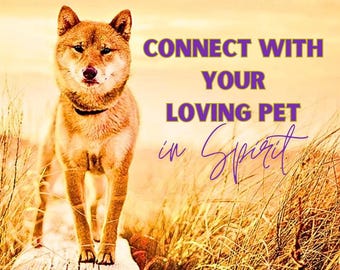Pet Mediumship - Connect with Loving  Pet in Spirit