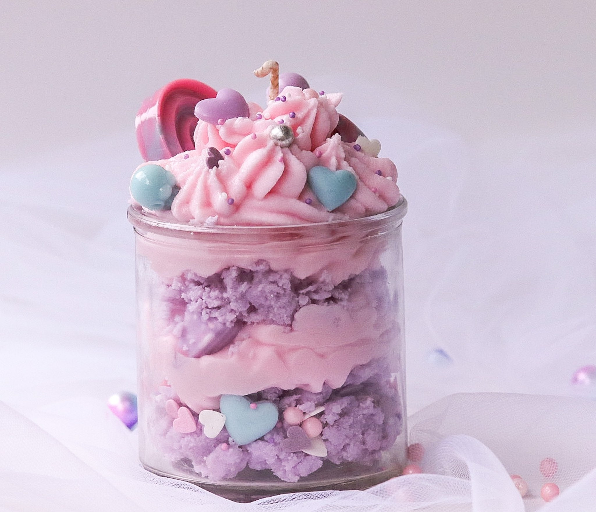 Candy candle cheap