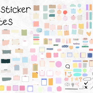 Peut inclure: Un ensemble de 183 notes adhésives colorées de formes et de tailles variées. Les notes comprennent différentes couleurs, motifs et designs, tels que des cœurs, des étoiles, des flèches et des bulles de dialogue. Les notes sont parfaites pour ajouter une touche de personnalité aux planificateurs, aux journaux et autres articles en papier.