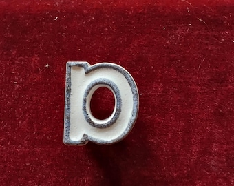 Número de casa, retro, años 70, cerámica.