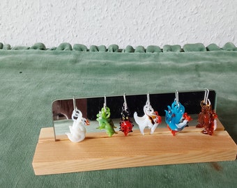 Lauscha; glass marker; glass figure; Handwork