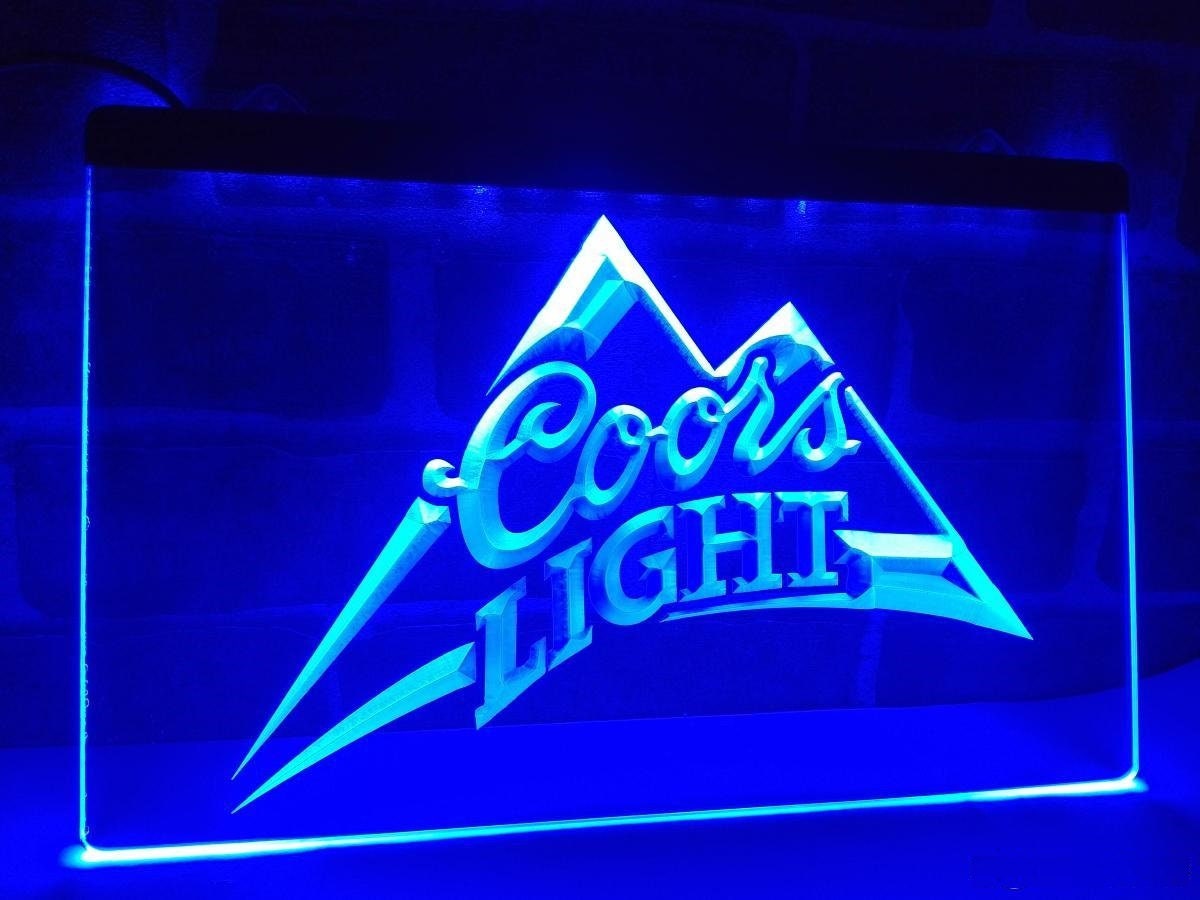 Coors Light Neon Sign Etsy UK