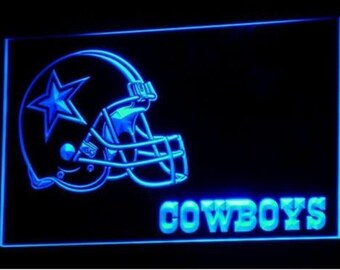 Dallas Cowboys LED Sign Light Game Neon 