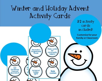 Advent Calendar Activities, Christmas Countdown Activities, Kids Christmas Activities, Preschool Learning Activities, Printable Advent