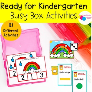 Kids Learning Errorless Task Box Activity 10 Box Set Ups School Themed  Education Homeschool Special Needs Autism Teaching Preschool Matching 