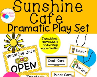 Sunshine Cafe Dramatisches Spiel, Sommer Dramatisches Spiel, Coffee Shop So tun
