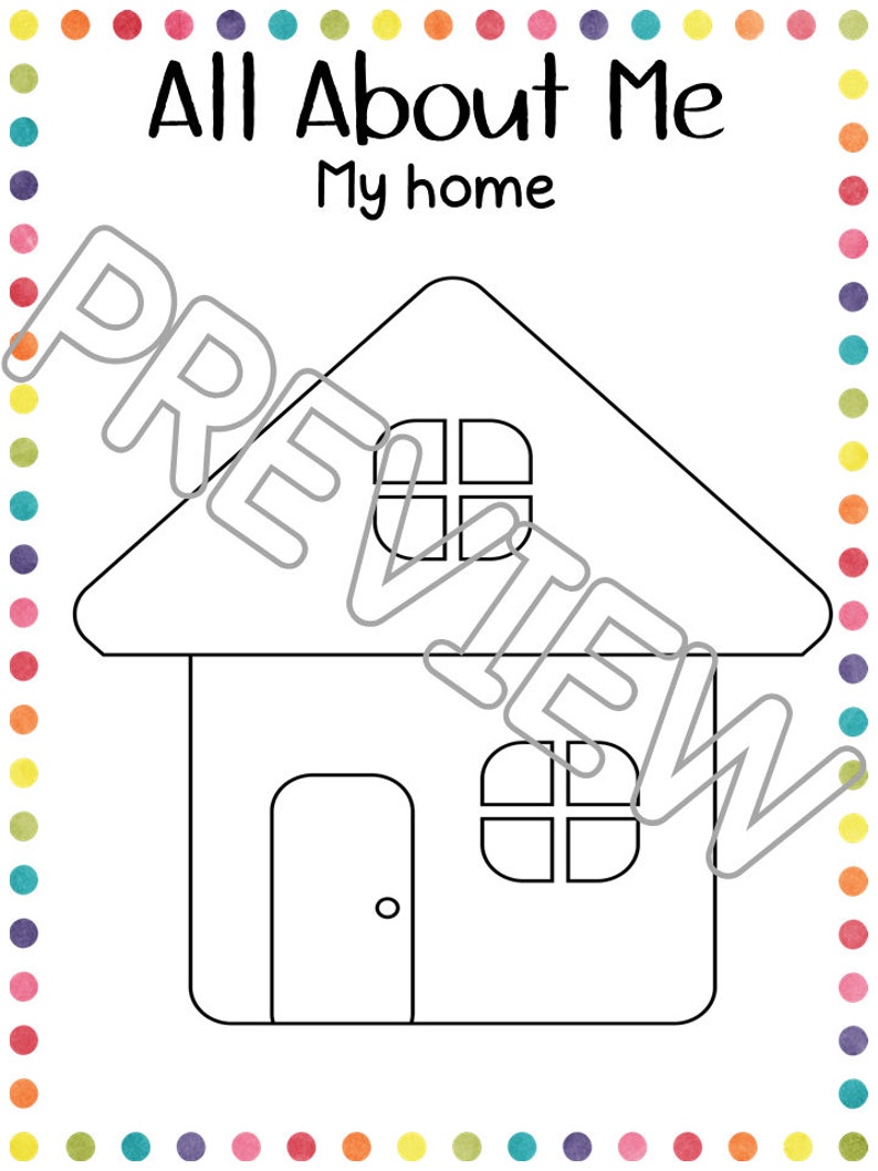 All About Me Theme Playdough Mats, All About Me Activities, Preschool