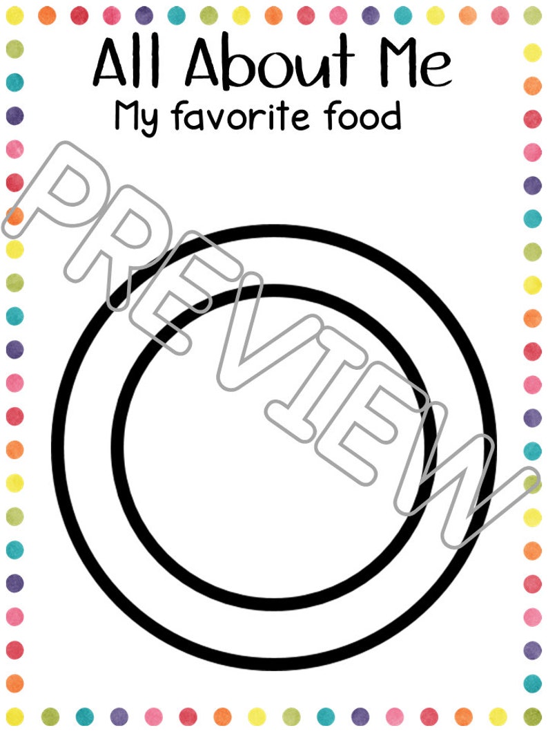 All About Me Theme Playdough Mats, All About Me Activities, Preschool