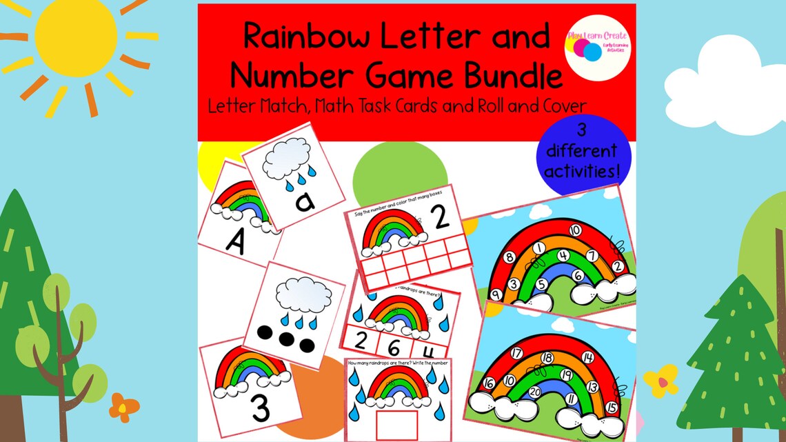 Spring Theme Preschool, Rainbow Preschool Theme, Prek Activities ...