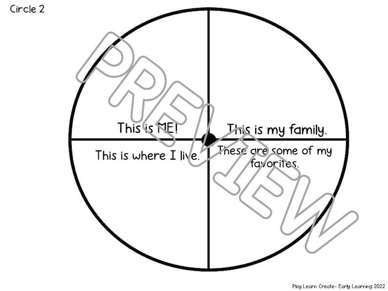 All About Me Craft, All About Me Theme, Preschool Craft, Printable All ...