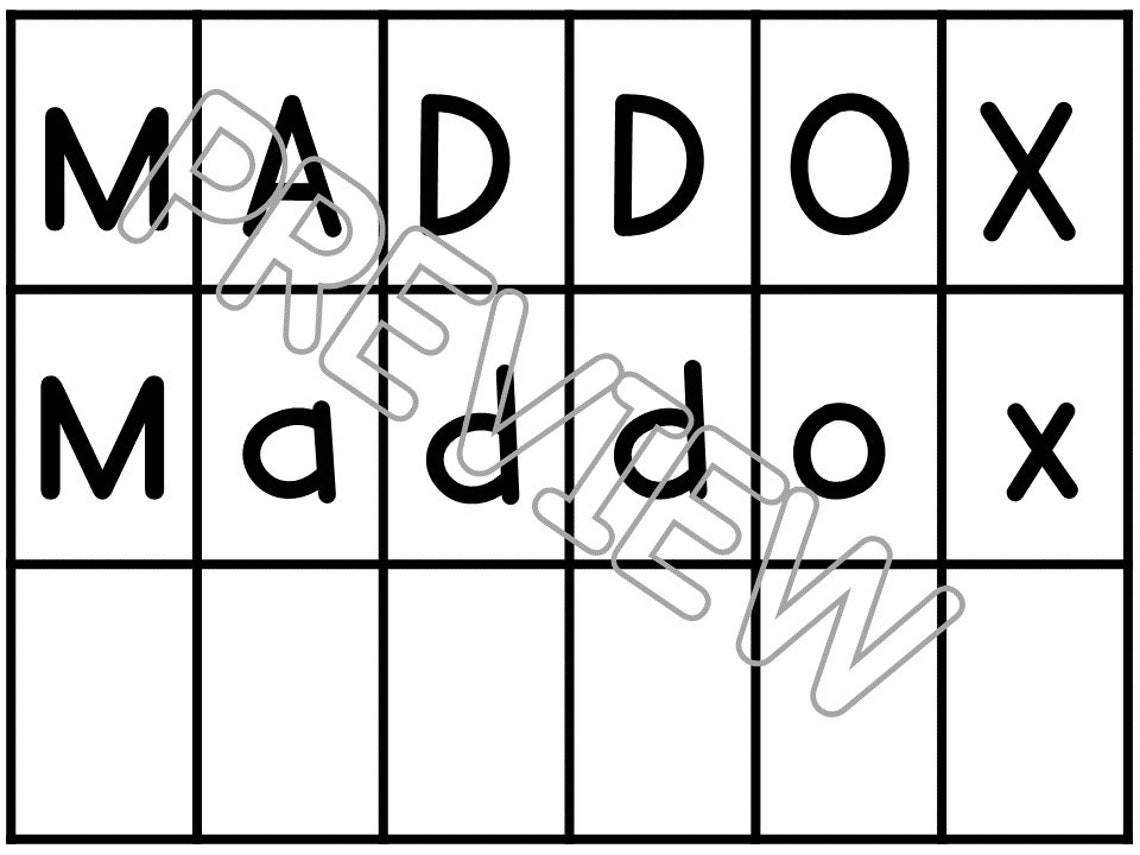 Personalized Name Book for Class Custom Name Books (Download Now) Etsy