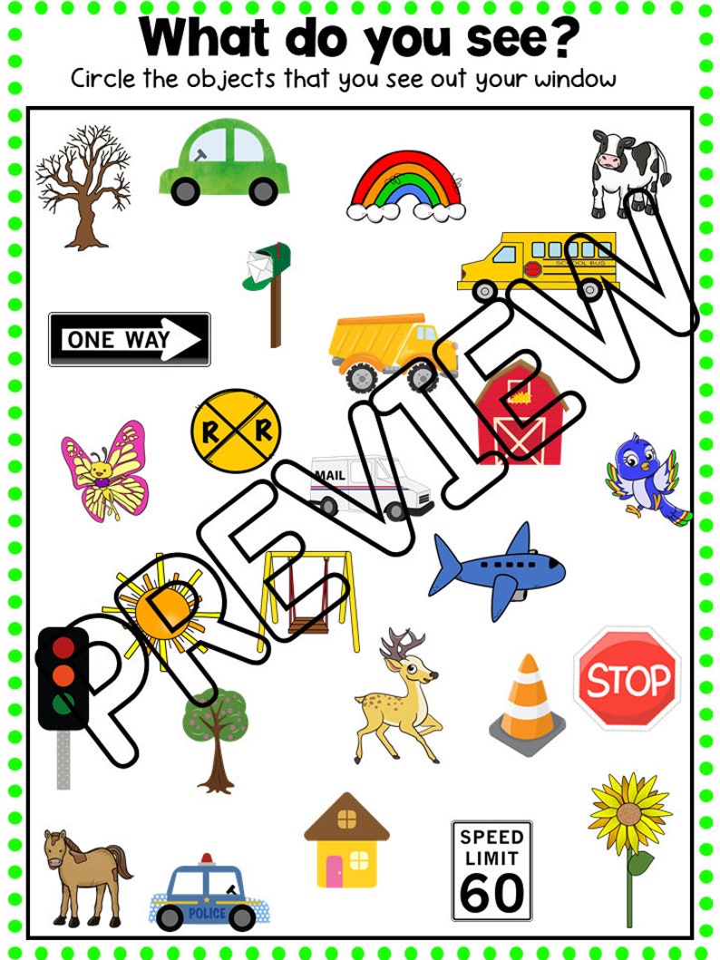 Car Activities for Kids, Road Trip Activities, Travel Activities for ...