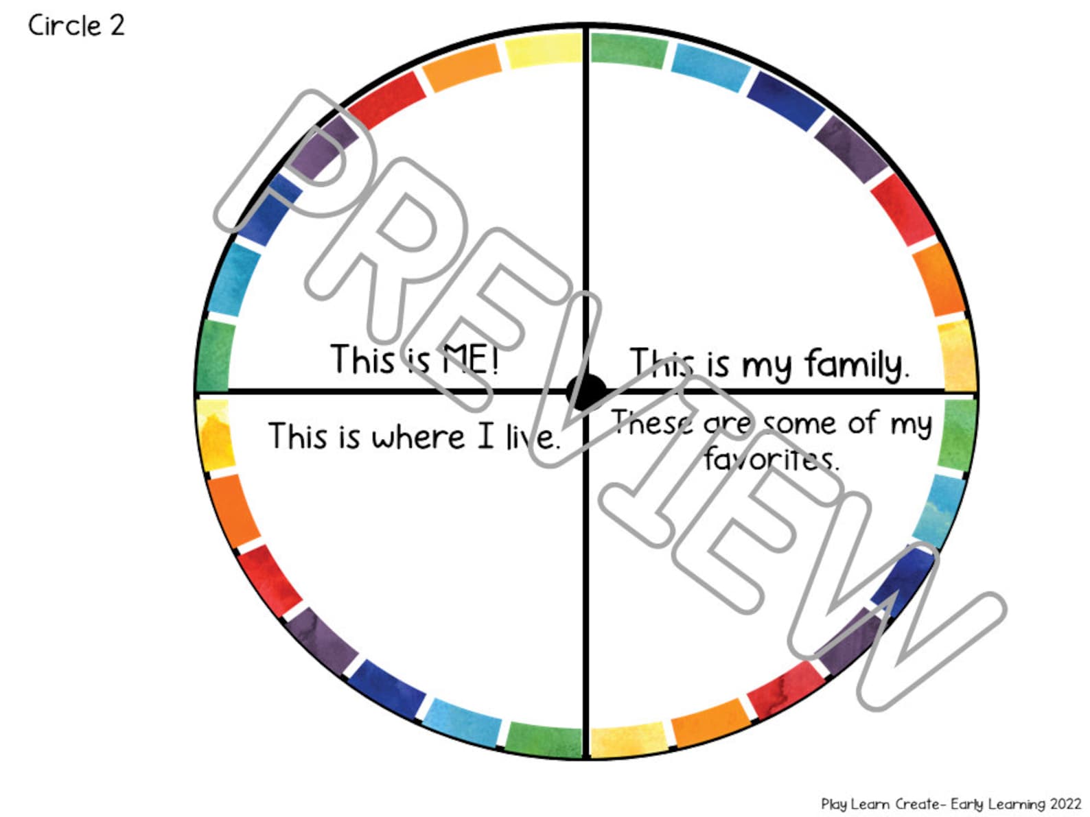 All About Me Craft, All About Me Theme, Preschool Craft, Printable All ...