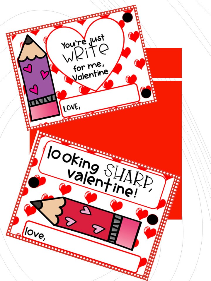 Valentine's Day Cards for Kids, Valentines, Printable Valentines Cards ...