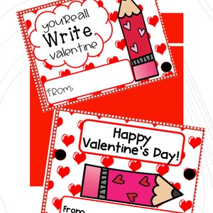 Valentine's Day Cards for Kids, Valentines, Printable Valentines Cards ...