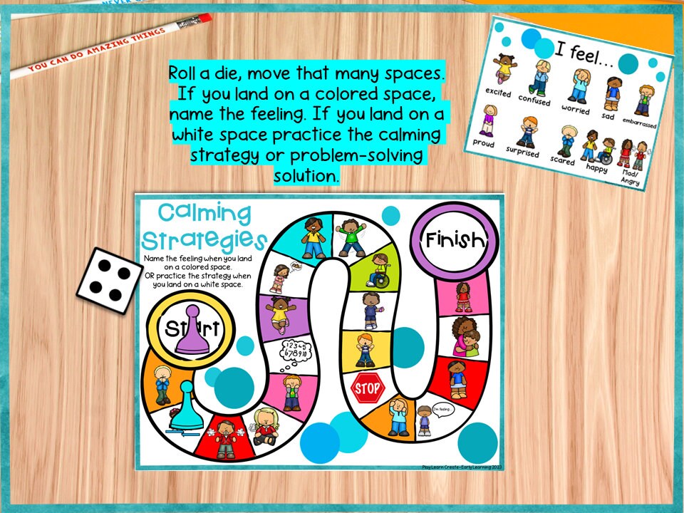 Social Emotional Learning Activities, Social Skills Activities, Calming ...