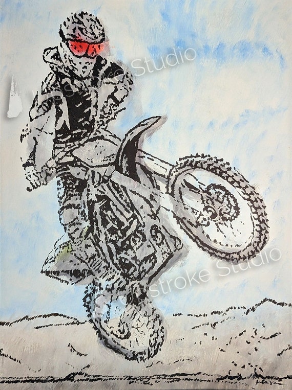 Desert Moto Fine Art Dirt Bike