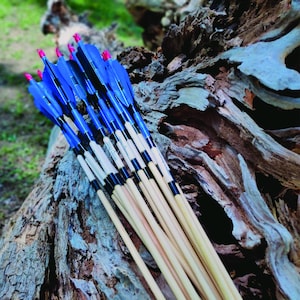 Special Wooden Arrows with Koç Nock / 12 pieces