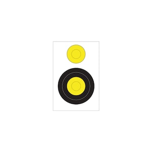Archery Target Face Rc Training 20x30cm (3 Pieces)