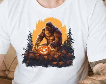 Bigfoot Halloween Shirt, Sasquatch Shirt, Yeti Shirt, Camping T-Shirt, Hiking Shirt, Bigfoot, Bigfoot Is Real, Bigfoot Gift, Nature Tee