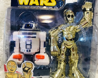 Star Wars Playskool Action Figure R2D2 and C3PO 2004