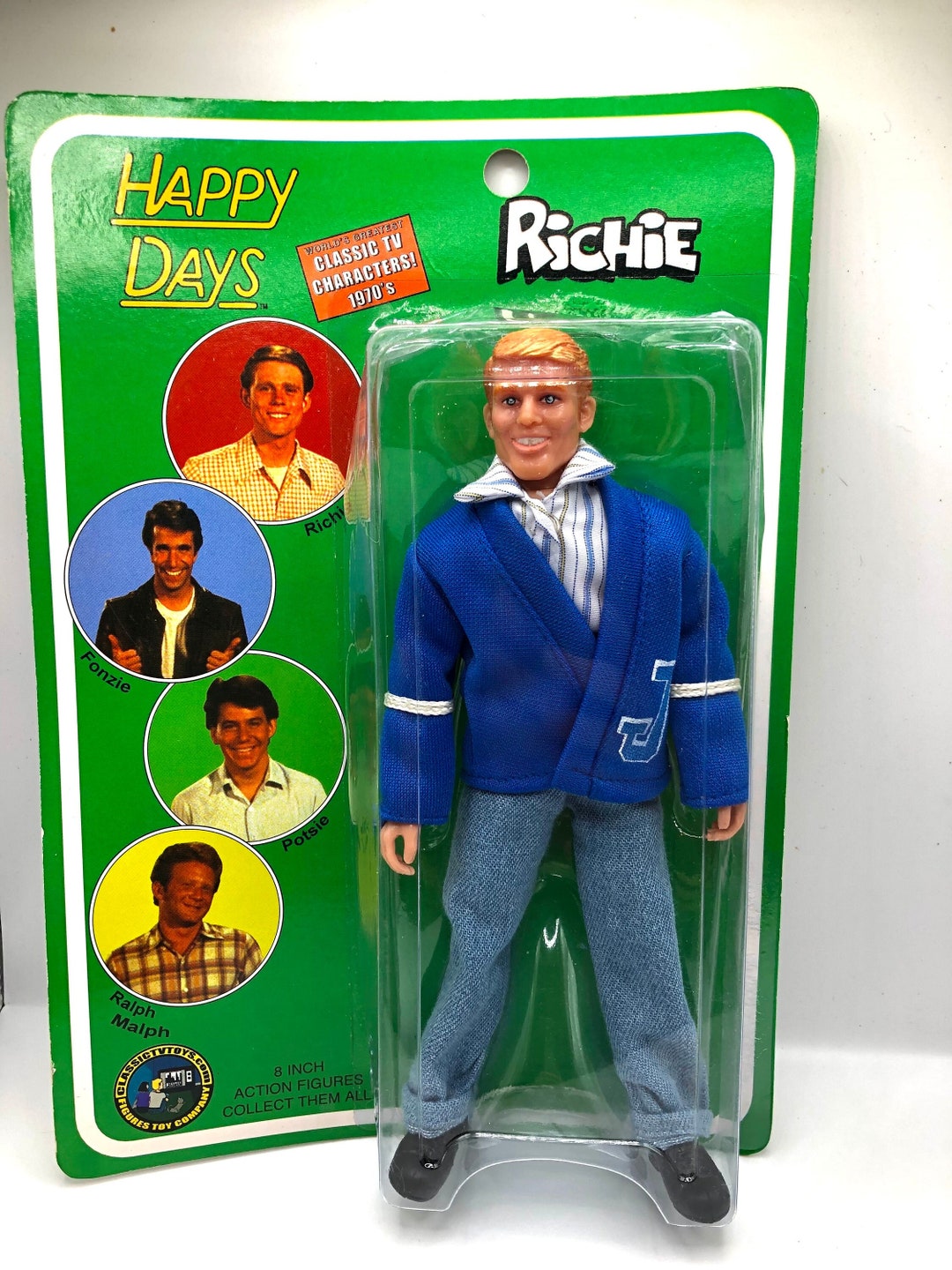 Classic TV Toys Richie Cunningham Action Figure Happy Days 8 Etsy