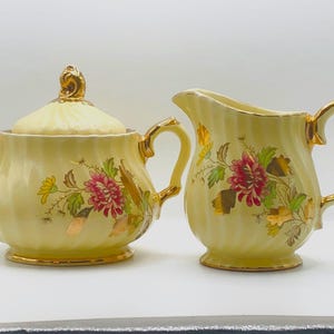 James Sadler Cream and Sugar Set 1937