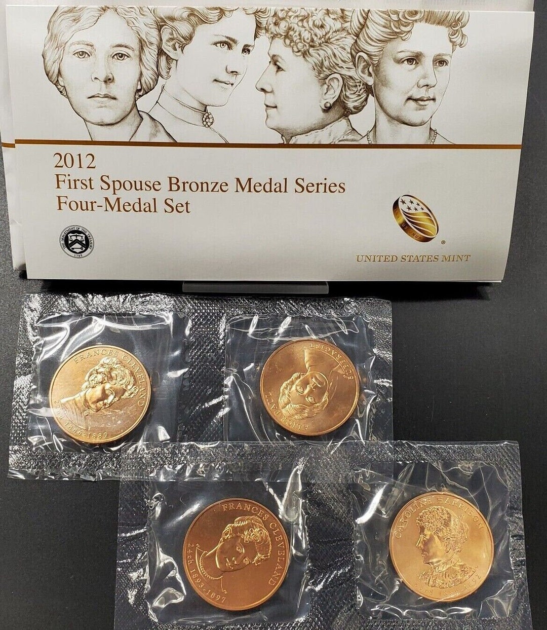 2012 First Spouse Bronze Medal Four Medal Set Suffrage - Etsy