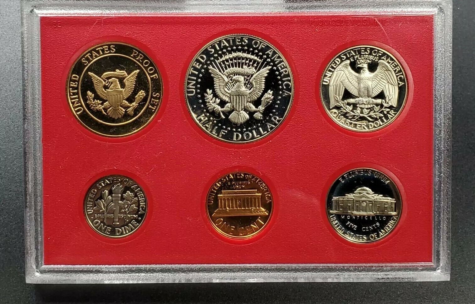 1982 S US Proof Clad Coin Set OGP Robinsonscointown - Etsy