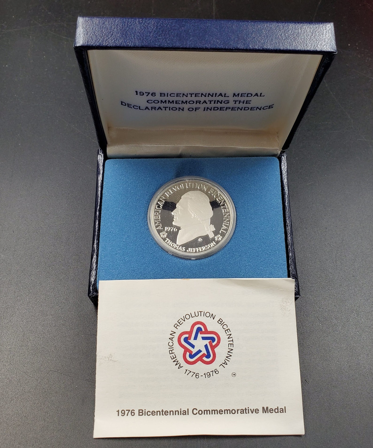 1776 to 1976 declaration of independence bicentennial medal value