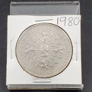 Elizabeth the Queen Mother Commemorative Coin August 4, 1980