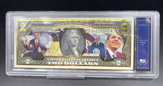 Barack Obama Dollar Bill