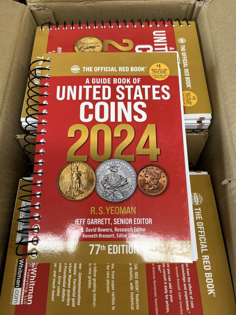 New 2024 Official Red Book Guide of US Coins Price List Etsy