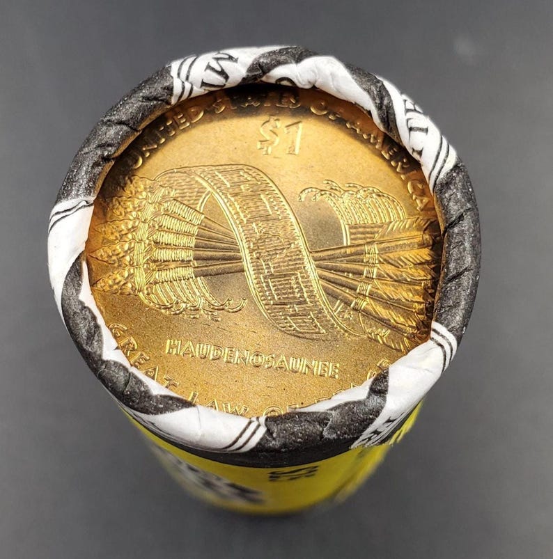 thumbnail image 2 of 2012 D Sacagawea Native American Dollar – Pos B – Choice BU From U.S. Mint Roll – Denver Strike 2 of 3