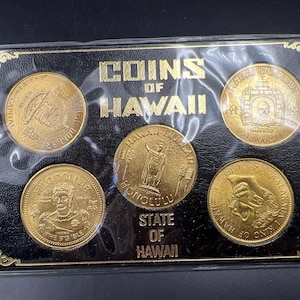 コレクション COINS of HAWAII Hawaiian Commemorative Coin Set - Coins of Hawaii Collection