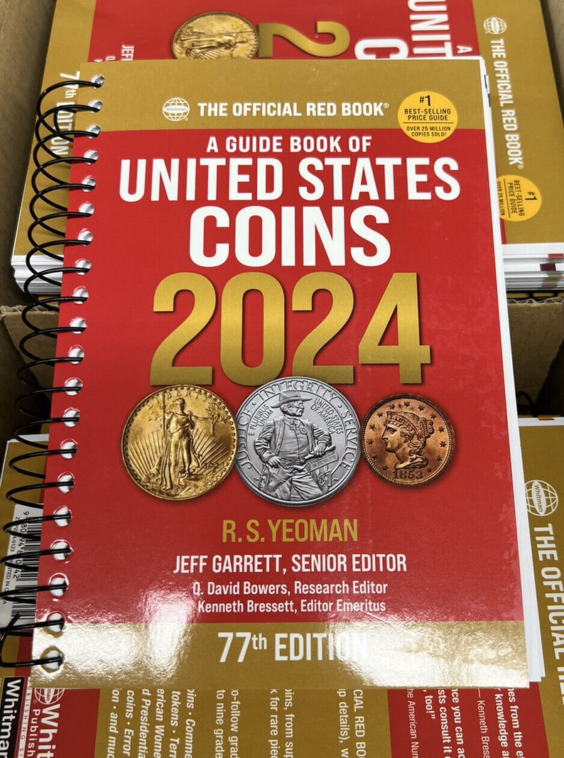 New 2024 Official Red Book Guide of US Coins Price List Etsy