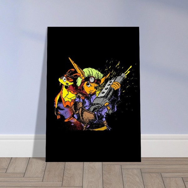 Jak and Daxter Poster - Etsy