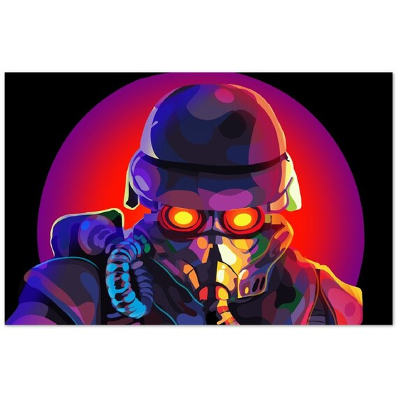 Killzone Poster Playstation Wall Art Video Games Picture