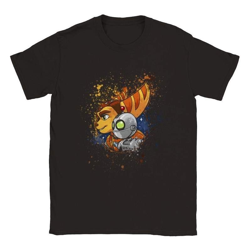 Ratchet and Clank Shirt Playstation T Shirt Gaming Top PS5 Shirt