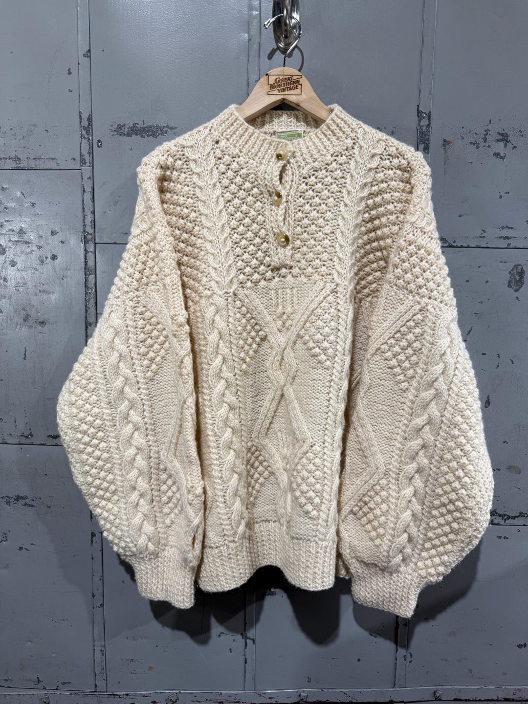 Classic High Neck Long Sleeve Fisherman Pullover Sweater
