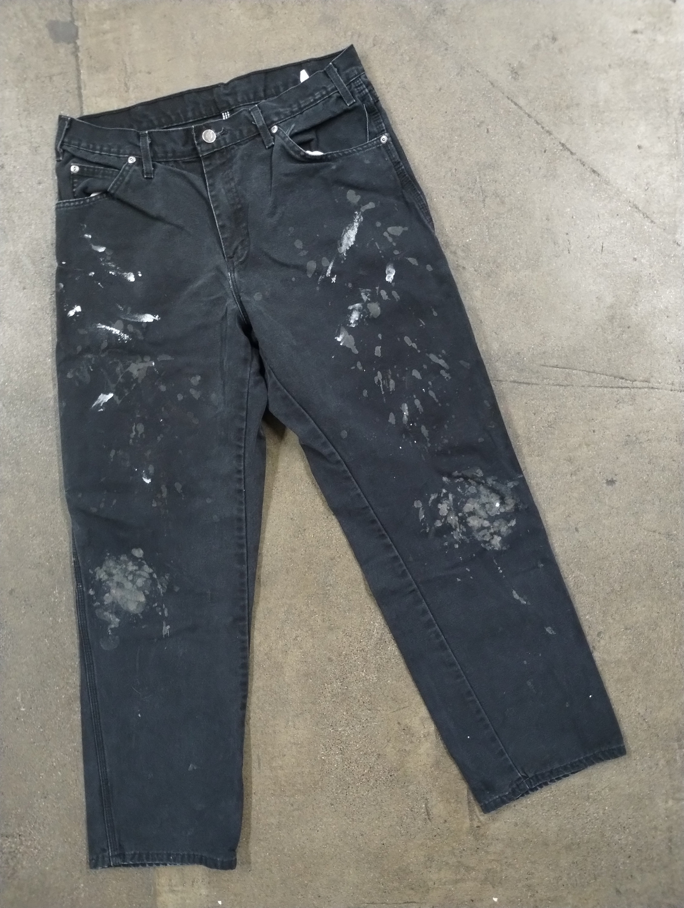 Painted Jeans Goth - Etsy