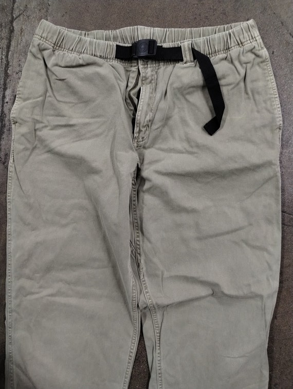 XL 90s Gramicci Cotton Tan Climbing Pants Militar… - image 6