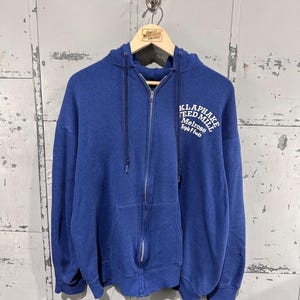 Vintage 70s Zip Hoodie - Etsy